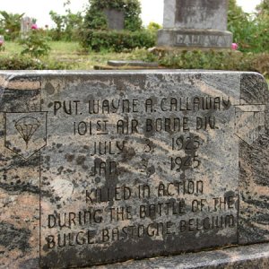 W. Calloway (Grave)