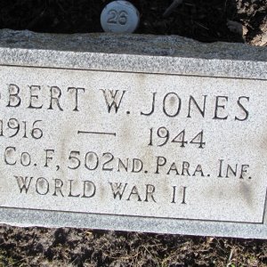 Robert Wilson Jones (Grave)