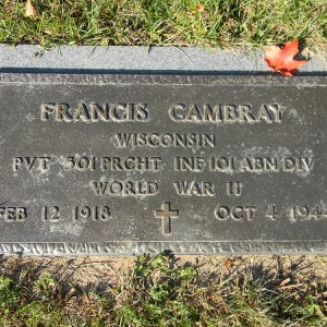 F. Cambray (Grave)