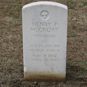 H. McCrory (Grave)