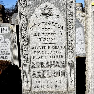 A. Axelrod (Grave)