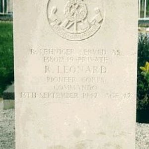 R. Leonard (grave)