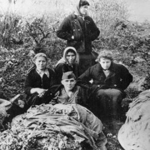 Palestinian parachutists and Yugoslav partisans 1944
