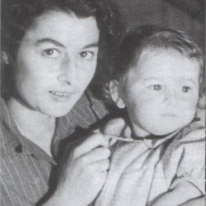 V. Szabo with daughter Tania