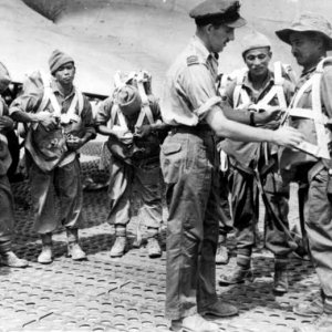 Indian paratroopers in WW2