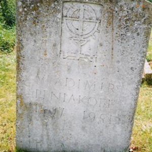 Popski's headstone