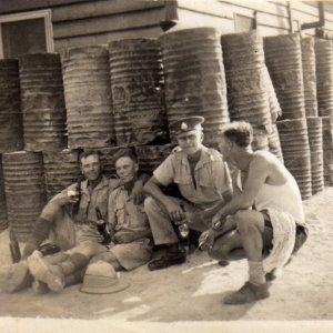 A.G. Evans (2nd from right)