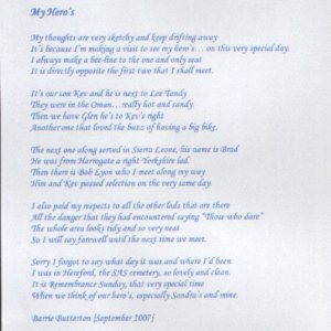 K. Butterton (Dad's poem)