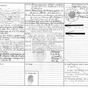 E. Kasprzak (service record)