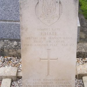 J. Hall (grave)