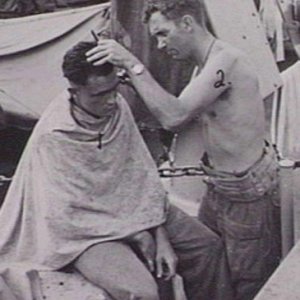 Frank Galton (left)