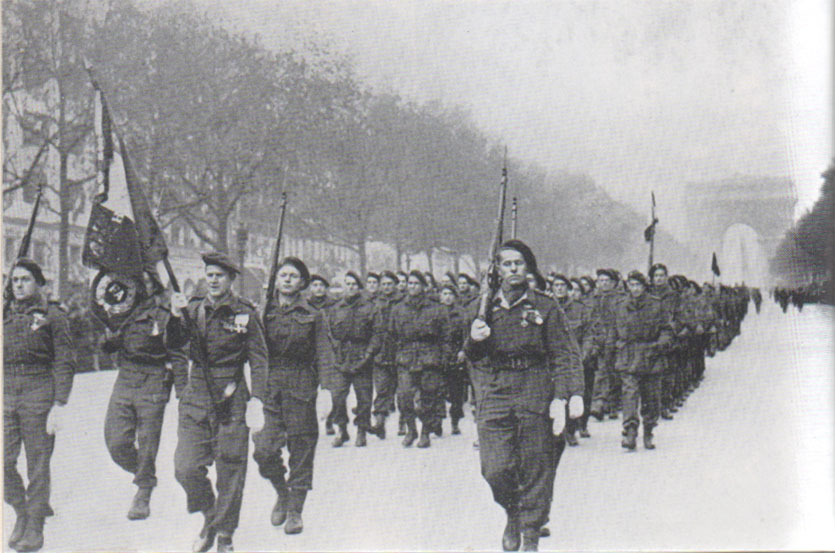 3 and 4 SAS,Paris 1944