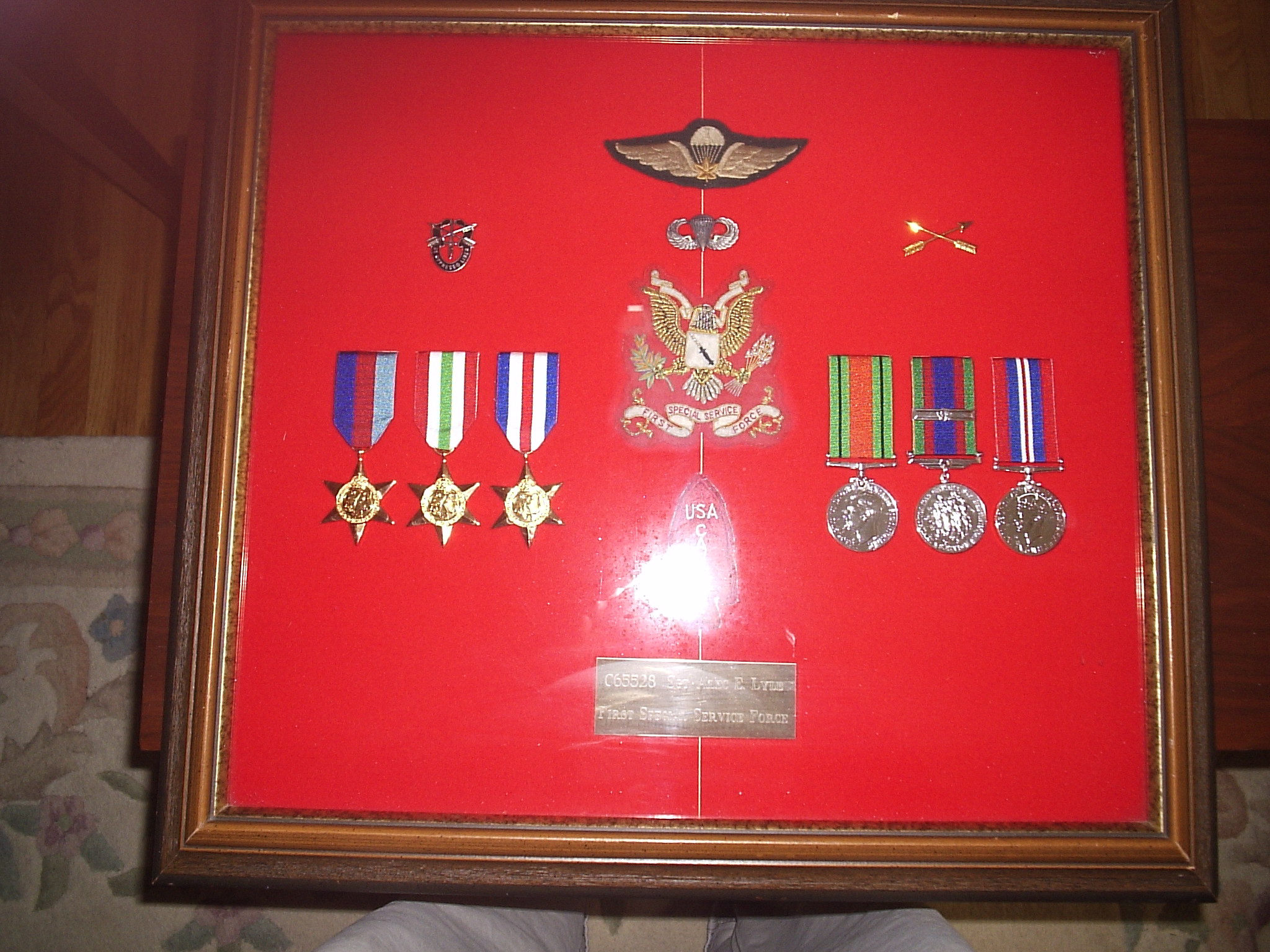 Alec Lyle's medals