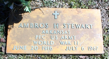 Ambros H. Stewart (grave)
