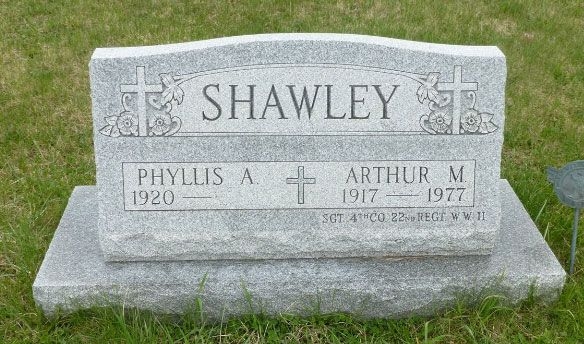 Arthur M. Shawley (grave)