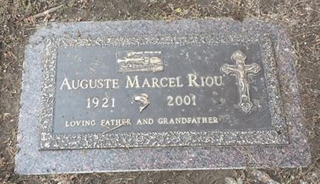 Auguste M. Riou (grave)