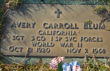 Avery C. Blum (grave)