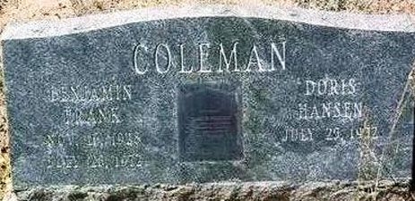 B. Coleman (grave)