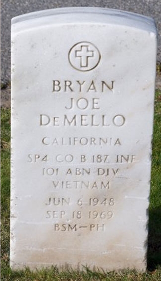 B. DeMello (grave)