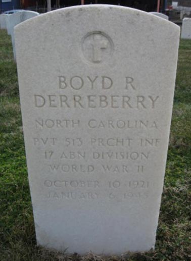 B. Derreberry (grave)