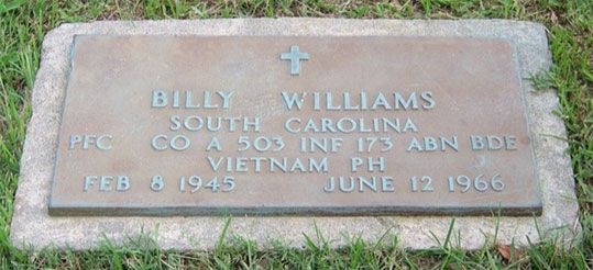 B. Williams (grave)
