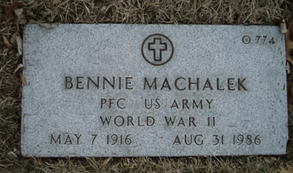 Bennie Machalek (grave)