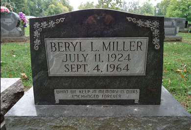 Beryl L. Miller (grave)