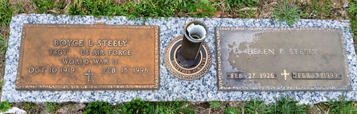 Boyce L. Steely (grave)