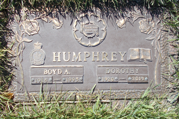 Boyd A. Humphrey (grave)