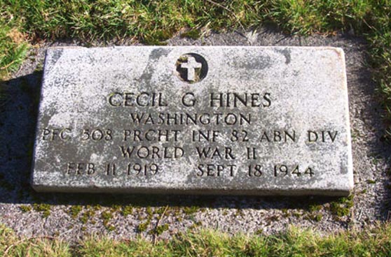 C. Hines (grave)