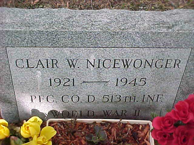 C. Nicewonger (grave)