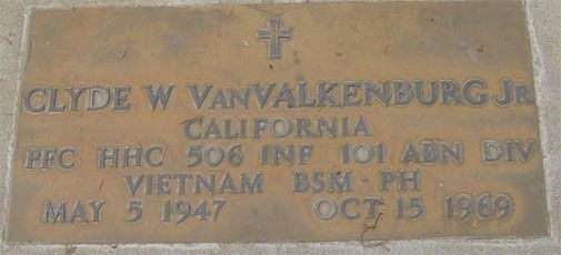 C. Van Valkenburg (grave)