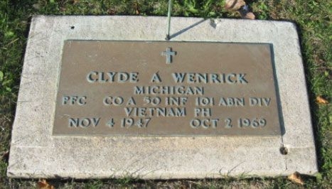 C. Wenrick (grave)