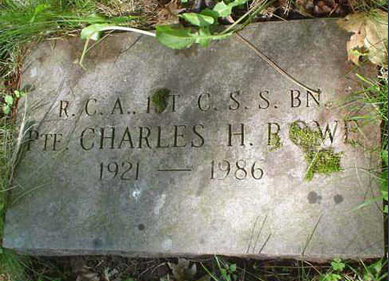 Charles H. Rowe (grave)