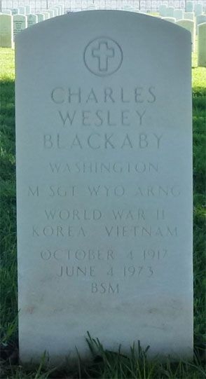 Charles W. Blackaby (grave)