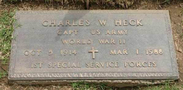 Charles W. Heck (grave)