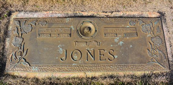 Claude S. Jones (grave)