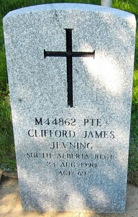 Clifford J. Jevning (grave)