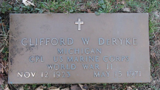 Clifford W. DeRyke (Grave)