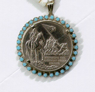 Code Talkers Silver Medallion (face)