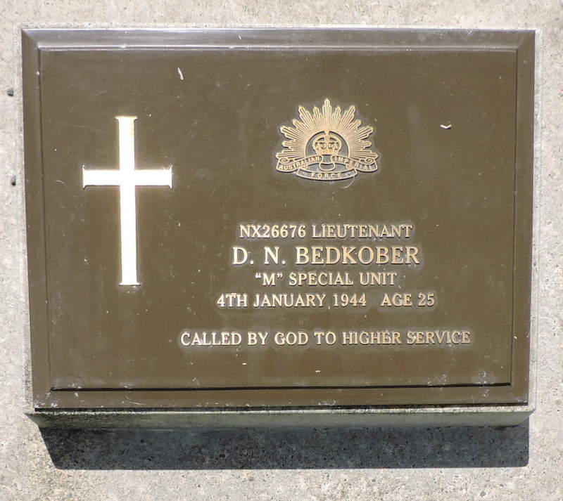 D. Bedkober (Grave)