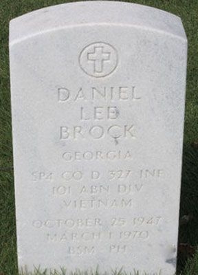 D. Brock (grave)