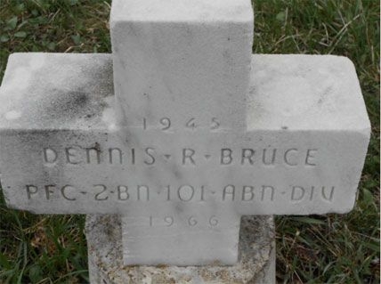 D. Bruce (grave)