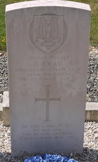 D. Gray (grave)