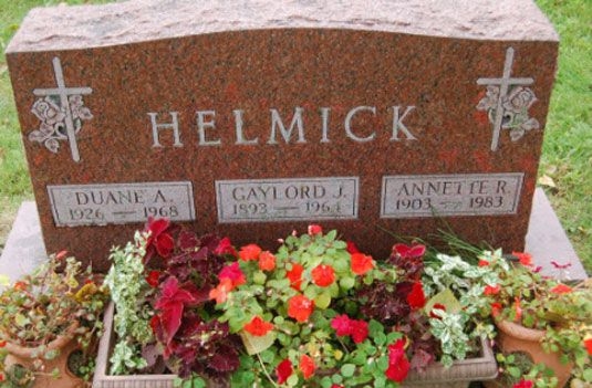 D. Helmick (grave)