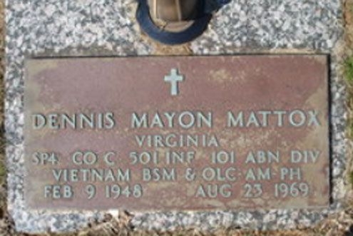 D. Mattox (grave)