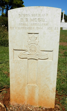 D. McGill (grave)
