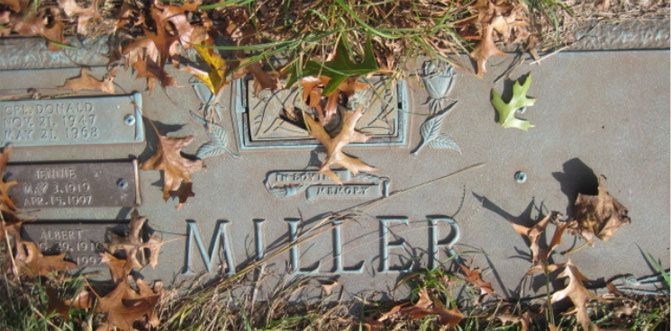 D. Miller (grave)