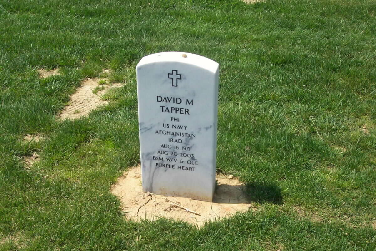 D. Tapper's grave