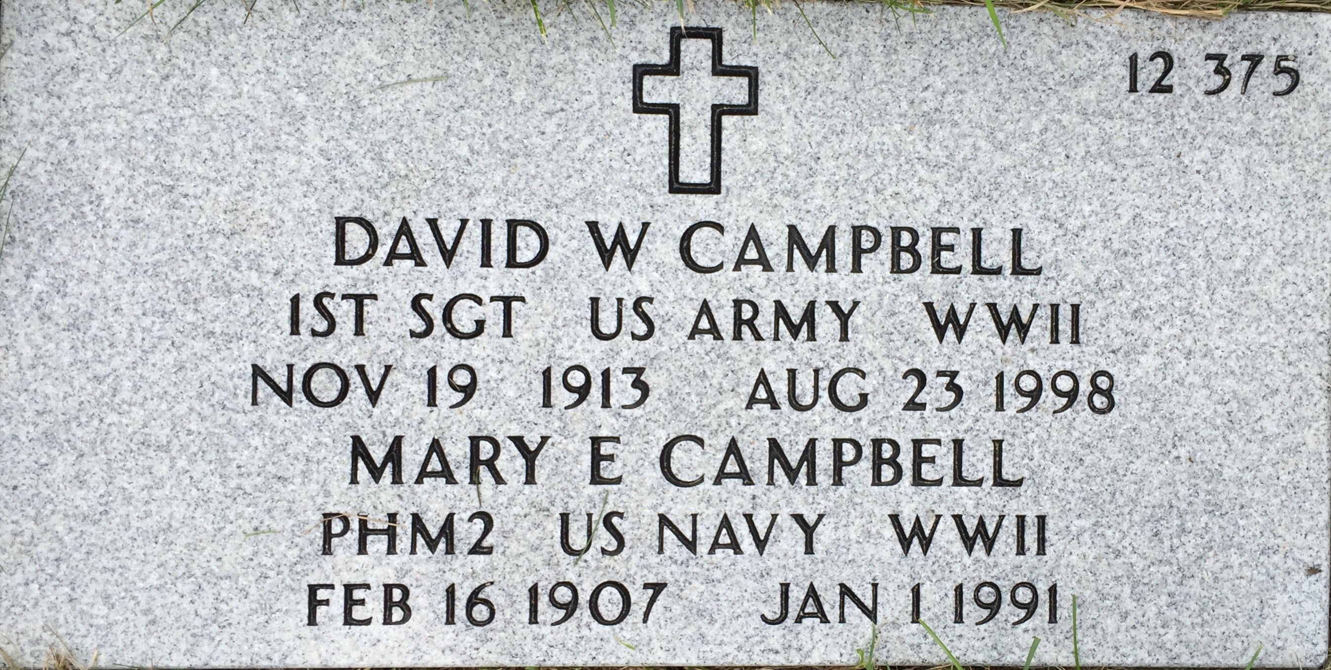 D.W. Campbell (Grave)